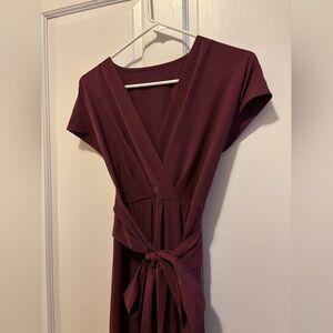 Halara Dress. Burgundy.